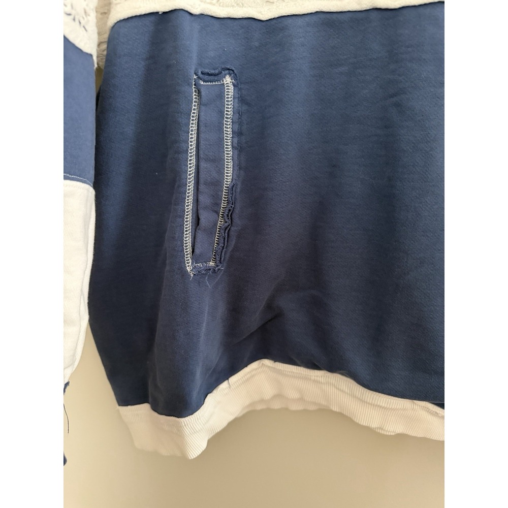 Free People We The Free American Dream Polo Women's Size Medium - Picture 7 of 15
